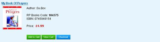 Figure 1.4.3: Product within the Products list page.
