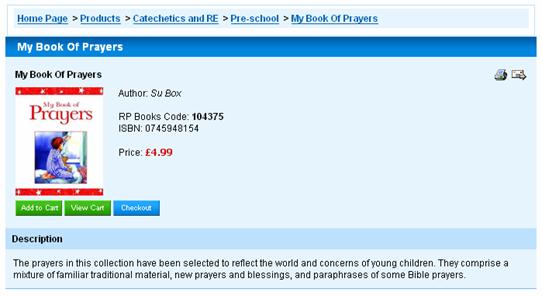 Figure 1.4.4: Same product within Product Detail page.