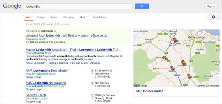 Local SEO Map